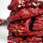 red velvet cookies receta
